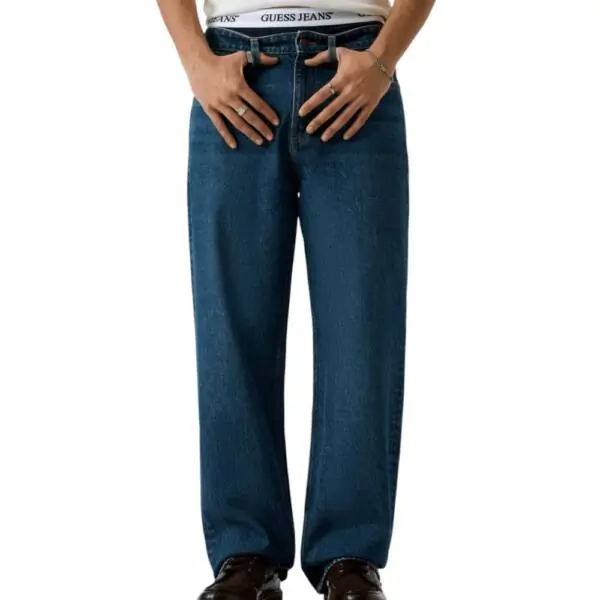 Guess - Ανδρικό Παντελόνι Τζιν G18 Relaxed Fit M5YAB3D6368-IJWM Μπλε M5YAB3D6368-IJWM