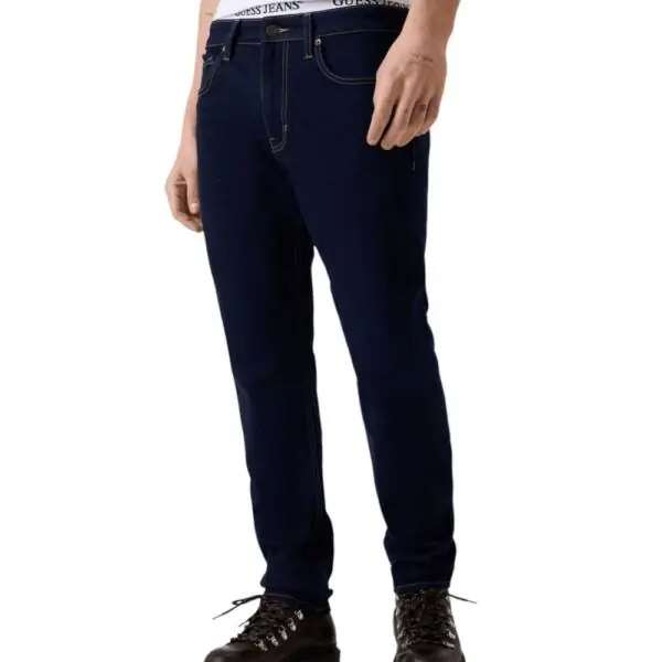 Guess - Ανδρικό Παντελόνι Τζιν Slim Fit M6RA1CD6327-GCCR Μπλε M6RA1CD6327-GCCR