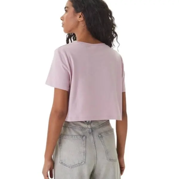 Guess - Γυναικείο T-Shirt Crop Top V6GI17K2984-G66R Ροζ V6GI17K2984-G66R