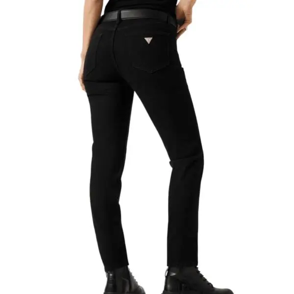 Guess - Γυναικείο Παντελόνι Τζιν G05 High Rise Skinny W5YA92D6311-INBO Μαύρο W5YA92D6311-INBO