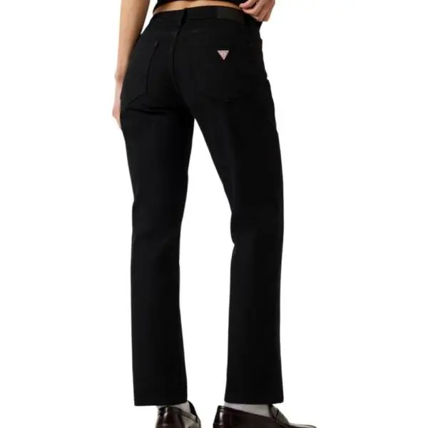 Guess - Γυναικείο Παντελόνι Τζιν G08 High Rise Skinny W5YA98D6311-INBO Μαύρο W5YA98D6311-INBO