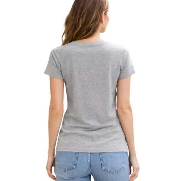 Laura Biagiotti – Γυναικείο T-Shirt Regular Fit BOA95003S-GREYMEL Γκρι BOA95003S-GREYMEL