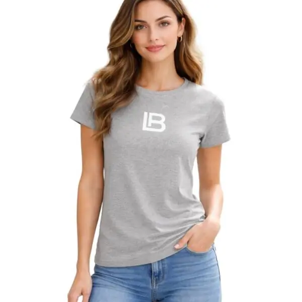 Laura Biagiotti – Γυναικείο T-Shirt Regular Fit BOA95003S-GREYMEL Γκρι