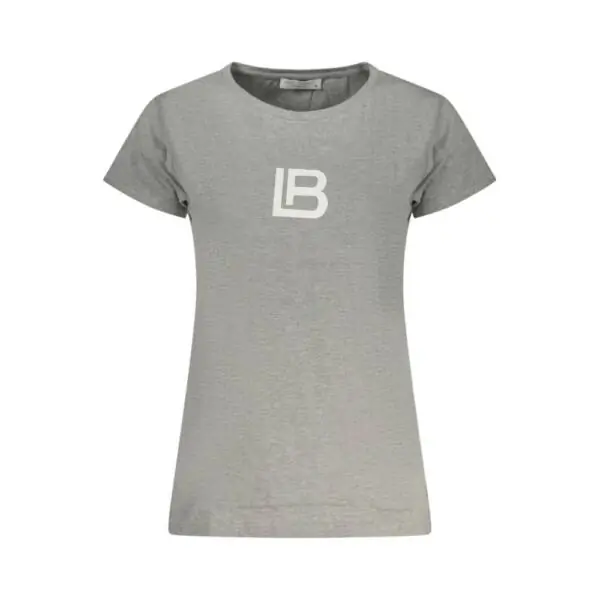 Laura Biagiotti – Γυναικείο T-Shirt Regular Fit BOA95003S-GREYMEL Γκρι BOA95003S-GREYMEL