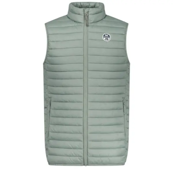 North Sails - Ανδρικό Αμάνικο Μπουφάν 901200-000-0419 Πράσινο