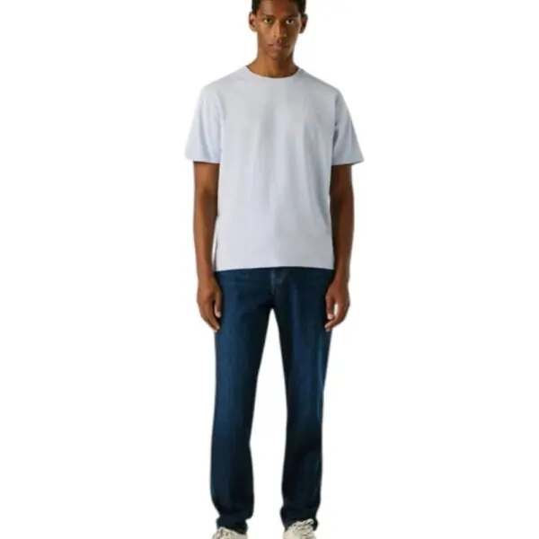 Pepe Jeans - Ανδρικό T-shirt Contrast Connor PM5010179-504 Γαλάζιο PM5010179-504