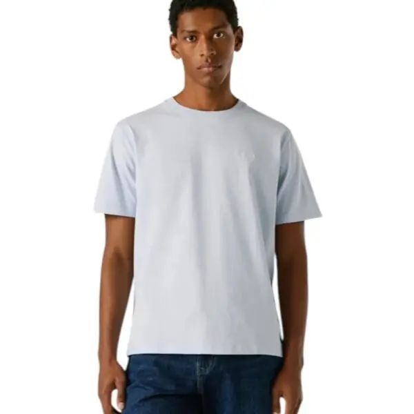 Pepe Jeans - Ανδρικό T-shirt Contrast Connor PM5010179-504 Γαλάζιο PM5010179-504