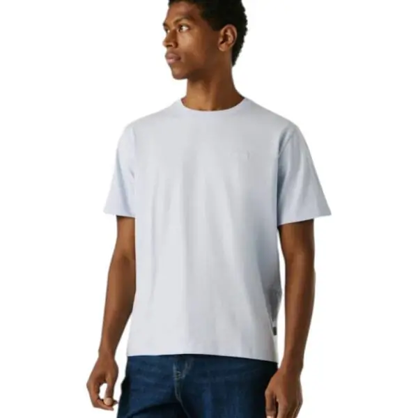 Pepe Jeans - Ανδρικό T-shirt Contrast Connor PM5010179-504 Γαλάζιο PM5010179-504