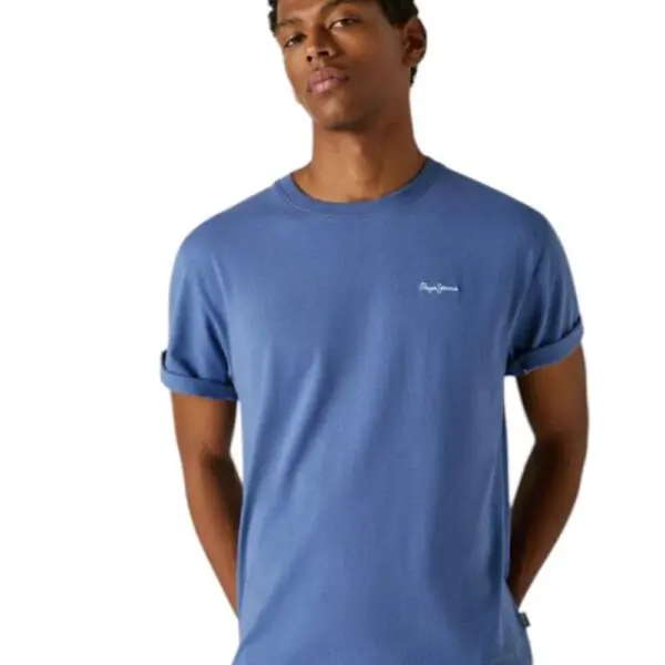 Pepe Jeans - Ανδρικό T-shirt Contrast Connor PM5010179-576 Μπλε