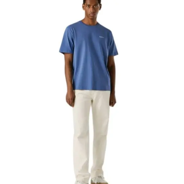 Pepe Jeans - Ανδρικό T-shirt Contrast Connor PM5010179-576 Μπλε PM5010179-576