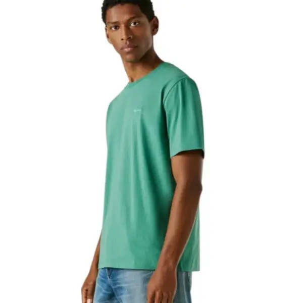 Pepe Jeans - Ανδρικό T-shirt Contrast Connor PM5010179-671 Πράσινο PM5010179-671