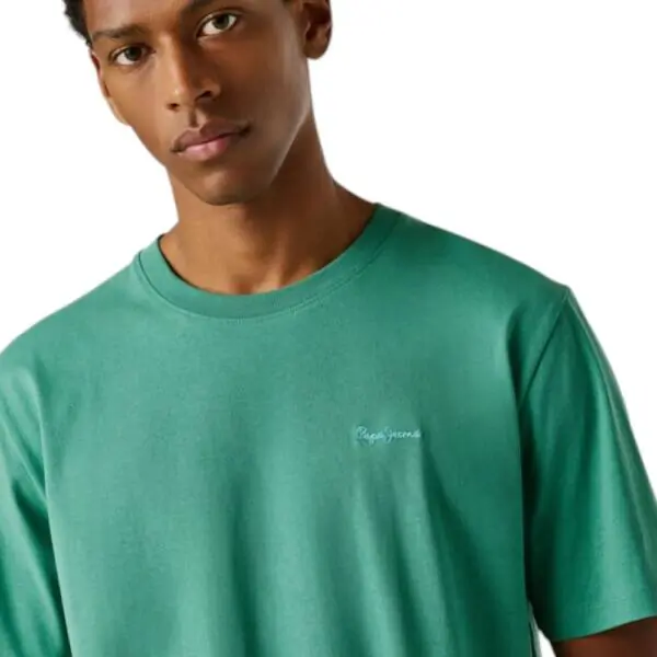 Pepe Jeans - Ανδρικό T-shirt Contrast Connor PM5010179-671 Πράσινο PM5010179-671