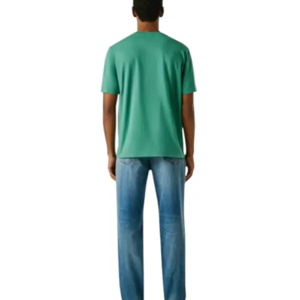 Pepe Jeans - Ανδρικό T-shirt Contrast Connor PM5010179-671 Πράσινο PM5010179-671