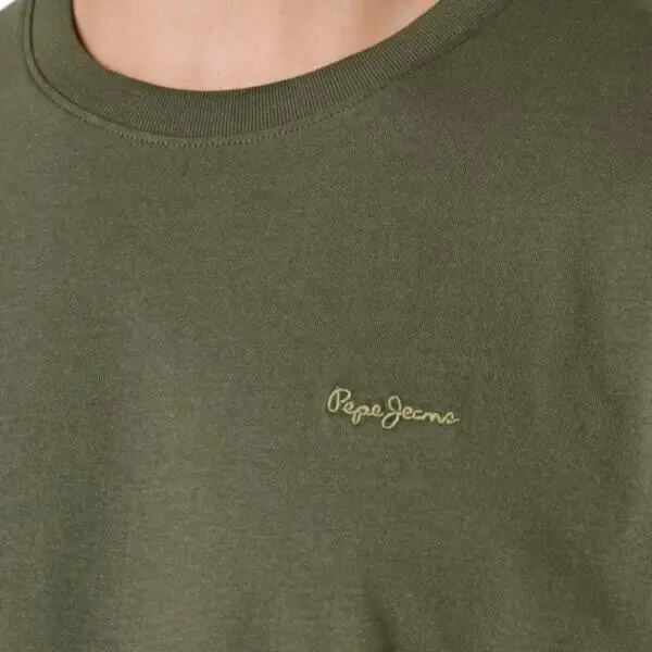 Pepe Jeans - Ανδρικό T-shirt Contrast Connor PM5010179-728 Λαδί PM5010179-728