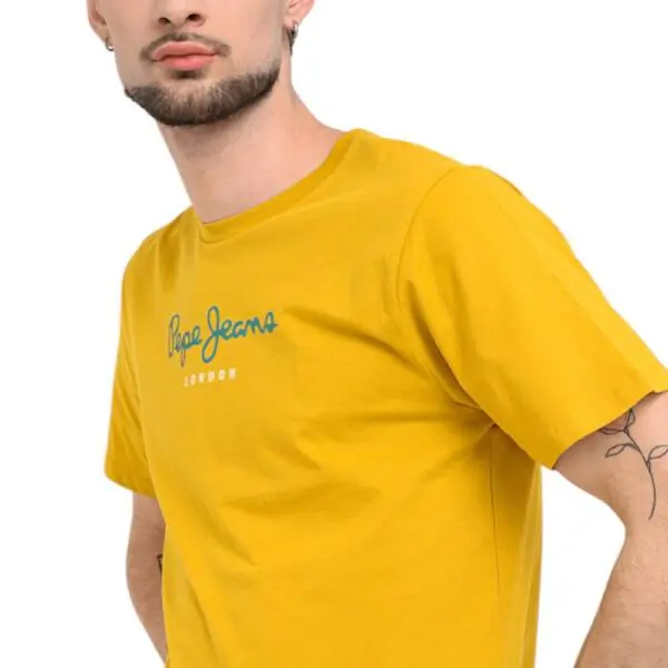 Pepe Jeans - Ανδρικό T-shirt Eggo N PM5010178-089 Κίτρινο