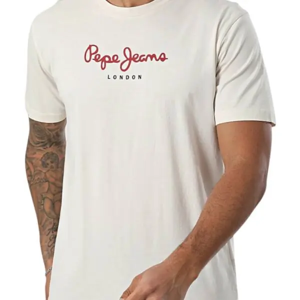 Pepe Jeans - Ανδρικό T-shirt Eggo N PM5010178-804 Μπεζ