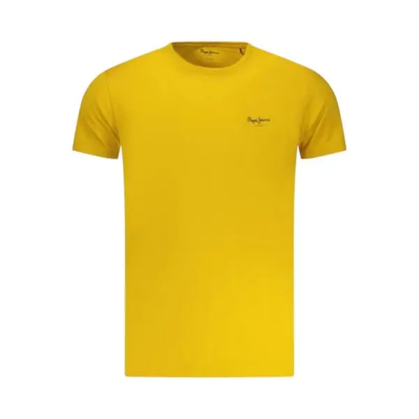 Pepe Jeans - Ανδρικό T-shirt Original Basic PM5010180-089 Κίτρινο PM5010180-089