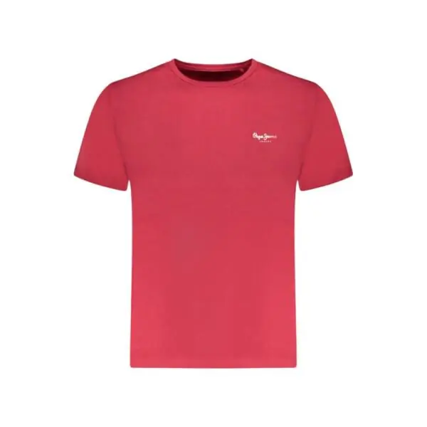 Pepe Jeans - Ανδρικό T-shirt Original Basic PM5010180-287 Μπορντό PM5010180-287