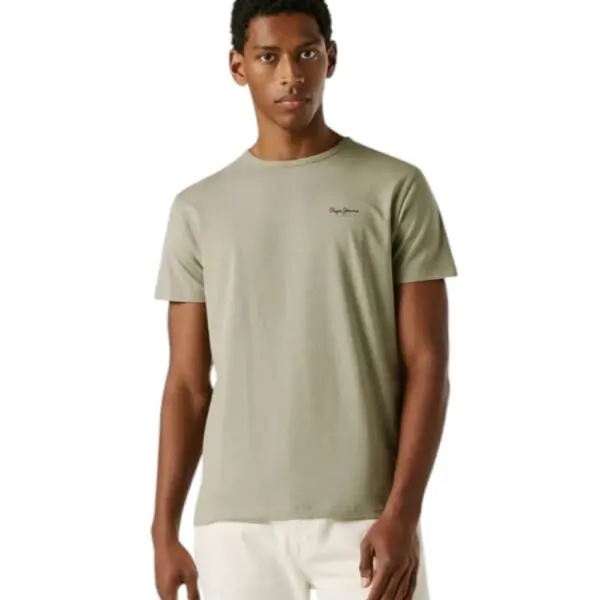 Pepe Jeans - Ανδρικό T-shirt Original Basic PM5010180-701 Πράσινο PM5010180-701