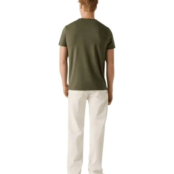 Pepe Jeans - Ανδρικό T-shirt Original Basic PM5010180-728 Χακί PM5010180-728