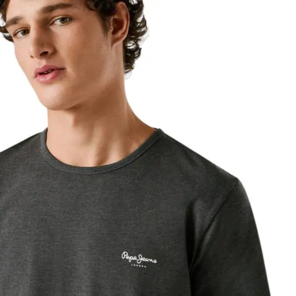 Pepe Jeans - Ανδρικό T-shirt Original Basic PM5010180-963 Γκρι PM5010180-963