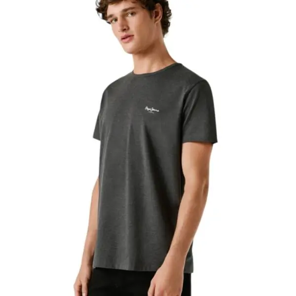 Pepe Jeans - Ανδρικό T-shirt Original Basic PM5010180-963 Γκρι PM5010180-963