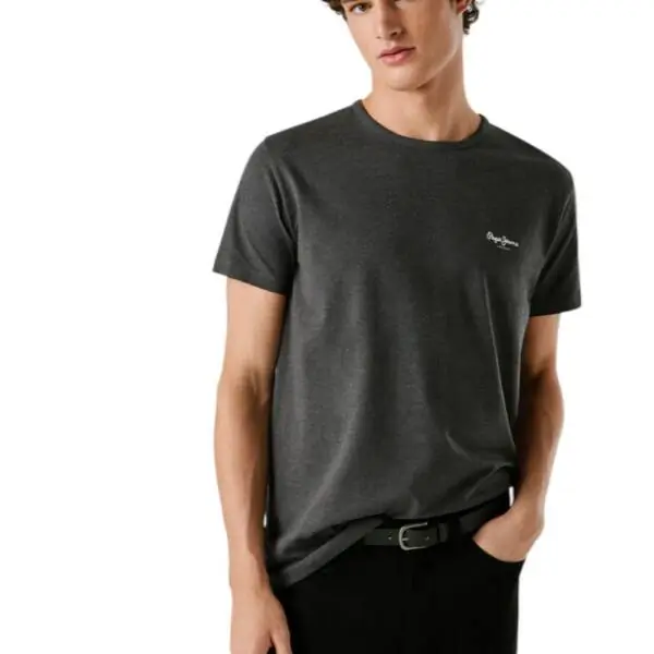 Pepe Jeans - Ανδρικό T-shirt Original Basic PM5010180-963 Γκρι PM5010180-963