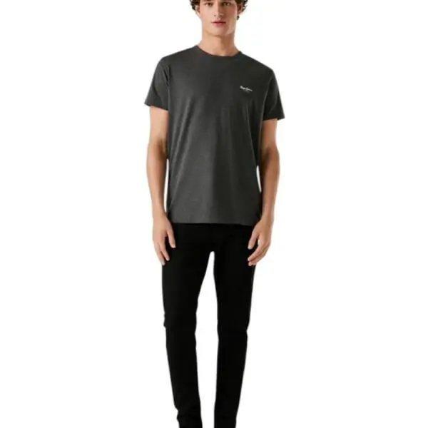 Pepe Jeans - Ανδρικό T-shirt Original Basic PM5010180-963 Γκρι PM5010180-963