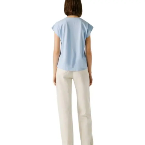 Pepe Jeans - Γυναικείο T-Shirt Bloom PL504821-502 Γαλάζιο PL504821-502