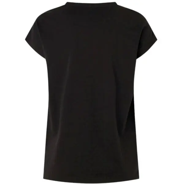 Pepe Jeans - Γυναικείο T-Shirt Bloom PL504821-999 Μαύρο PL504821-999