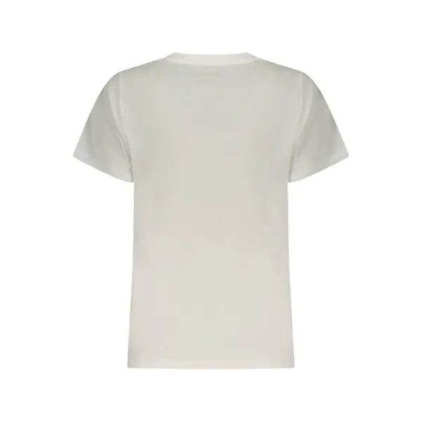 Pepe Jeans - Γυναικείο T-Shirt Maev Neck PL5000123-800 Λευκό PL5000123-800