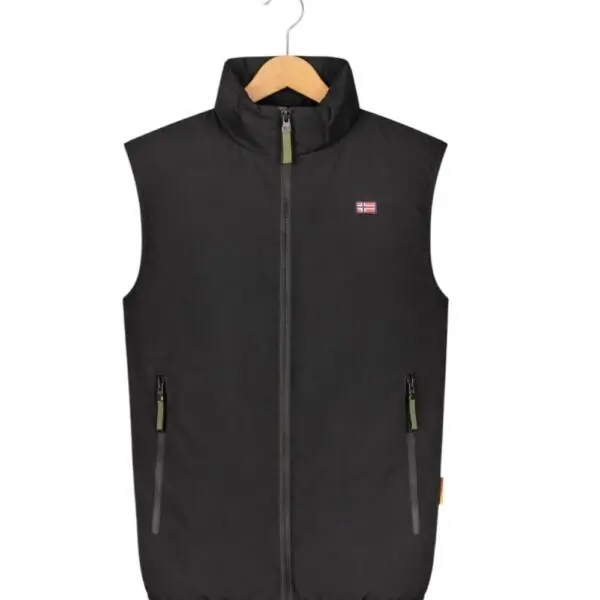 Scuola Nautica Italiana - Ανδρικό Αμάνικο Μπουφάν 859122-BLACK Μαύρο
