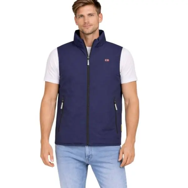 Scuola Nautica Italiana - Ανδρικό Αμάνικο Μπουφάν 859122-NAVY Μπλε 859122-NAVY