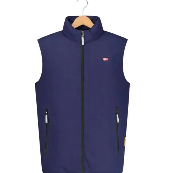 Scuola Nautica Italiana - Ανδρικό Αμάνικο Μπουφάν 859122-NAVY Μπλε