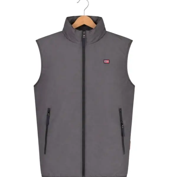 Scuola Nautica Italiana - Ανδρικό Αμάνικο Μπουφάν 859122-REVENT Γκρι