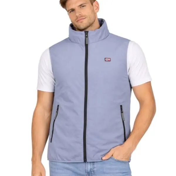 Scuola Nautica Italiana - Ανδρικό Αμάνικο Μπουφάν 859122-TYPHOO Σιέλ 859122-TYPHOO