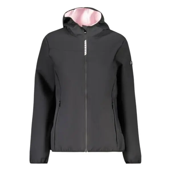Scuola Nautica Italiana - Γυναικείο Μεταβατικό Μπουφάν Soft Shell 862641-BLACK Μαύρο 862641-BLACK