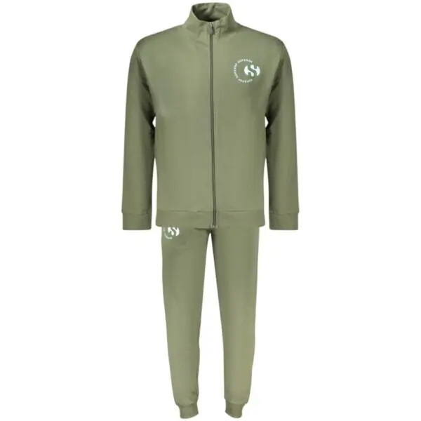 Superga - Ανδρική Φόρμα (Σετ) Sportswear French Terry S263020-330 Λαδί S263020-330
