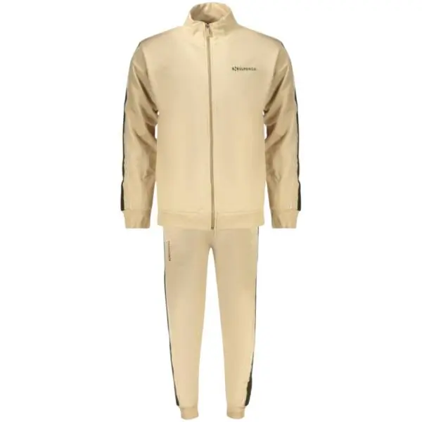Superga - Ανδρική Φόρμα (Σετ) Sportswear Tortora French Terry S263000-120 Μπεζ S263000-120
