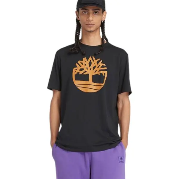 Timberland - Ανδρική Μπλούζα Kennebec River Tree T-shirt TB0A2C2R-P56 Μαύρο