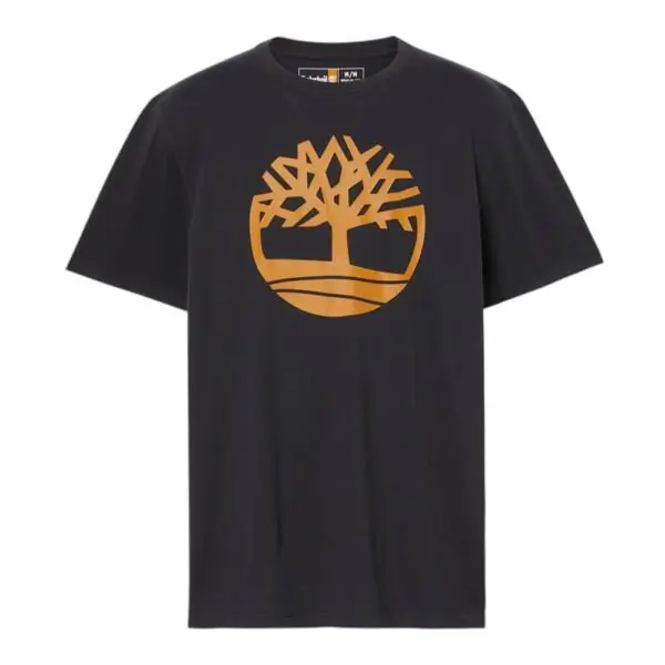 Timberland - Ανδρική Μπλούζα Kennebec River Tree T-shirt TB0A2C2R-P56 Μαύρο TB0A2C2RP56