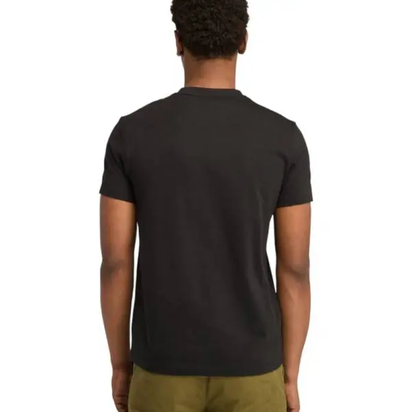 Timberland - Ανδρικό T-shirt SS Dunstan River Jersey Crew Tee Slim Fit TB0A2BPR-X65 Μαύρο TB0A2BPRX65