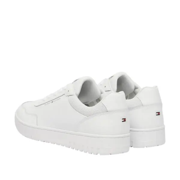Tommy Hilfiger - Ανδρικά Sneakers Th Basket Core Lite Lth FM0FM05713-YBS Λευκό FM0FM05713-YBS