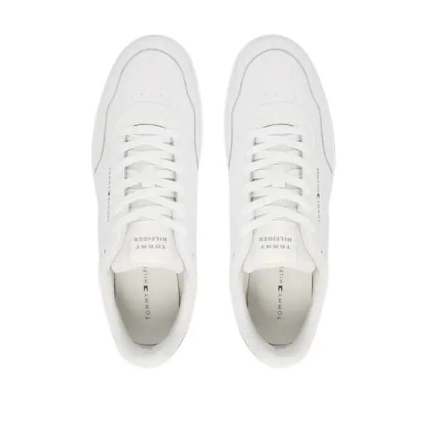 Tommy Hilfiger - Ανδρικά Sneakers Th Basket Core Lite Lth FM0FM05713-YBS Λευκό FM0FM05713-YBS