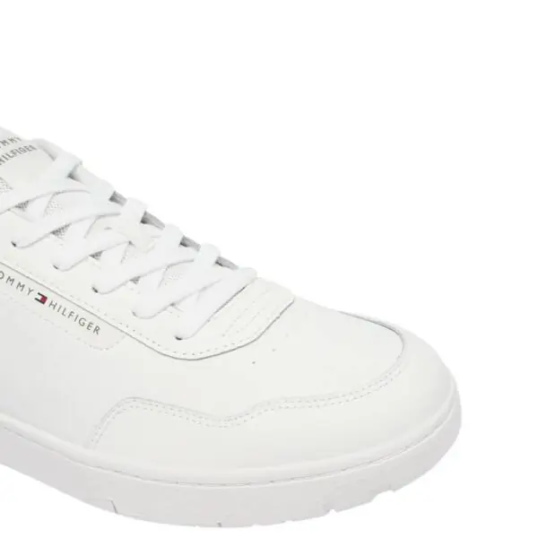 Tommy Hilfiger - Ανδρικά Sneakers Th Basket Core Lite Lth FM0FM05713-YBS Λευκό FM0FM05713-YBS