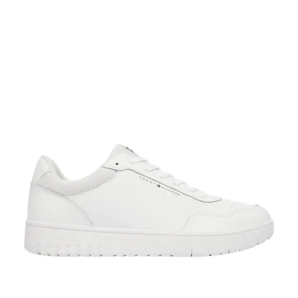 Tommy Hilfiger - Ανδρικά Sneakers Th Basket Core Lite Lth FM0FM05713-YBS Λευκό