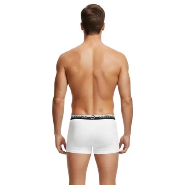 Trussardi Jeans- Ανδρικά Μποξεράκια 2Pack TRU2UTR03-01WHIT Λευκό TRU2UTR03-01WHIT