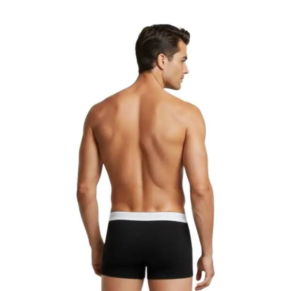 Trussardi Jeans – Ανδρικά Μποξεράκια 2Pack TRU2UTR01-03BLAC Μαύρο TRU2UTR01-03BLAC