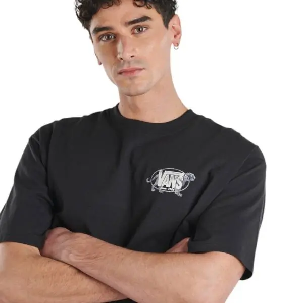 Vans - Ανδρικό T-shirt Κοντομάνικο Awaken Tiger SS Tee VN00XHT-BLK Μαύρο VN00XHT-BLK