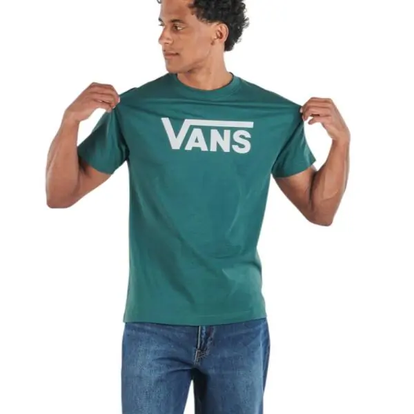 Vans - Ανδρικό T-shirt Κοντομάνικο Classic Logo Royal Cobalt VN000RA1-FRJ Πράσινο VN000RA1-FRJ